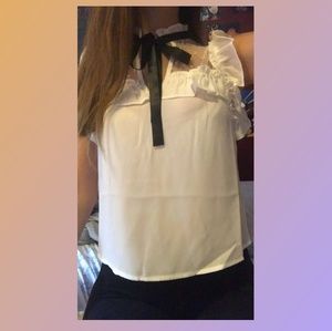 Ruffle Bliss Tie Top